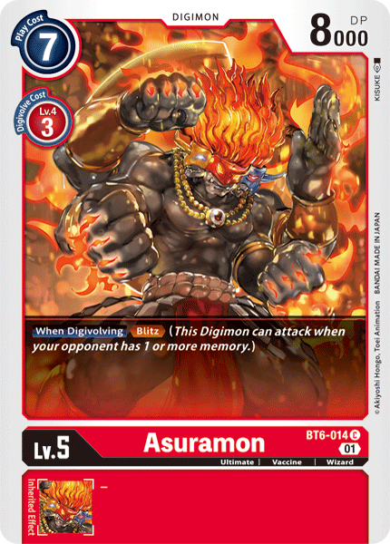 BT06-014 C, Asuramon