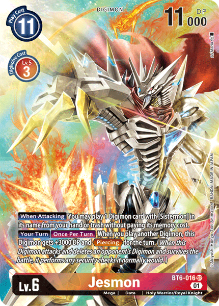 BT06-016 SR, Jesmon (Alternate Art)