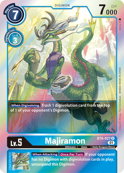 BT06-027 R, Majiramon