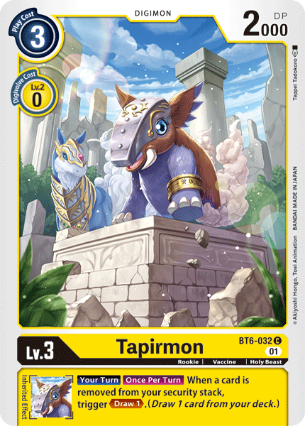BT06-032 C, Tapirmon