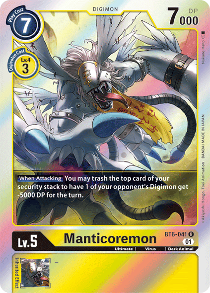 BT06-041 R, Manticoremon
