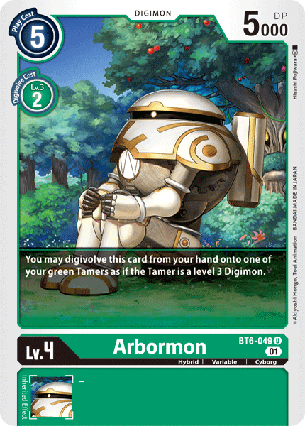 BT06-049 U, Arbormon