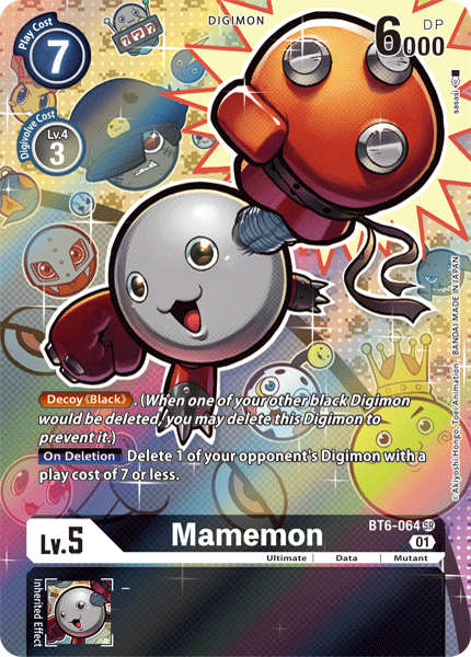 BT06-064 SR, Mamemon (Alternate Art)