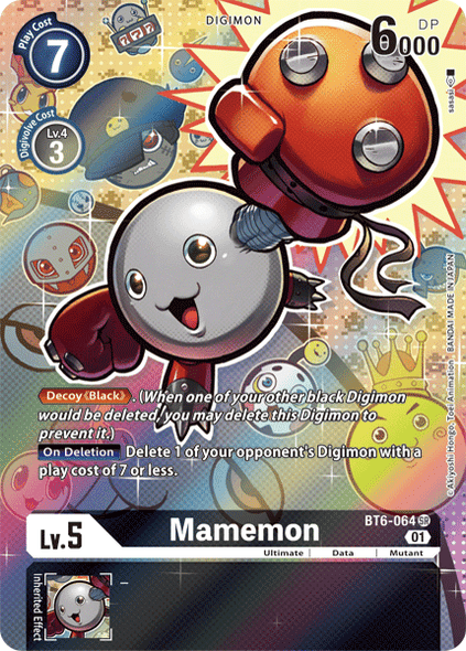 BT06-064 SR, Mamemon (Alternate Art)