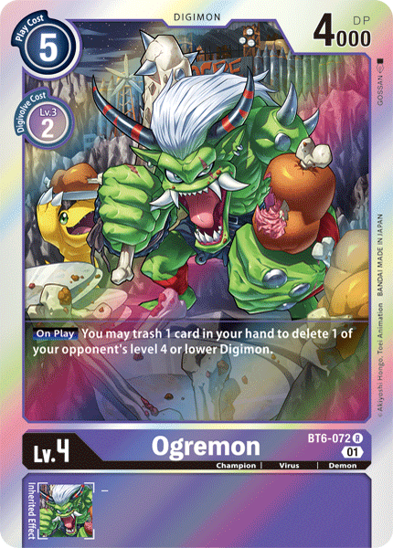 BT06-072 R, Ogremon