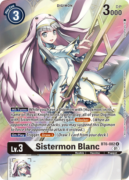 BT06-082 R, Sistermon Blanc (Alternate Art)
