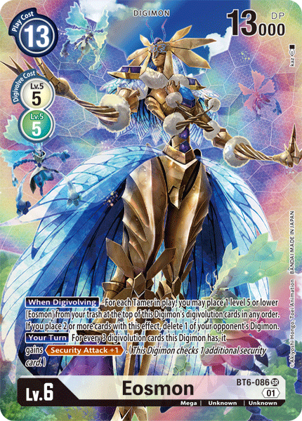 BT06-086 SR, Eosmon - BT6-086 (Alternate Art)