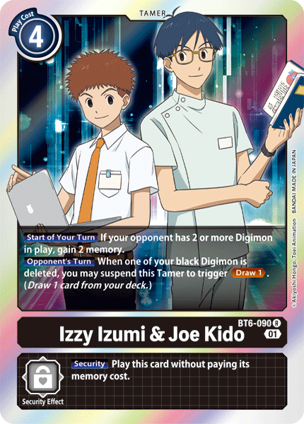 BT06-090 R, Izzy Izumi & Joe Kido