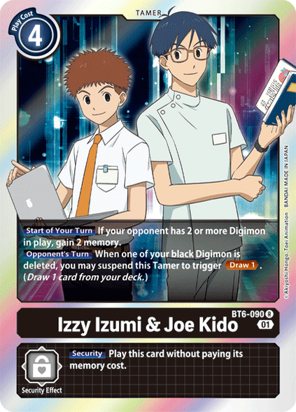 BT06-090 R, Izzy Izumi & Joe Kido