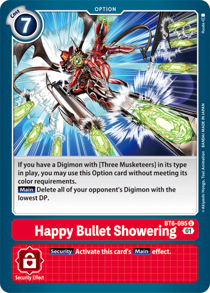 BT06-095 U, Happy Bullet Showering