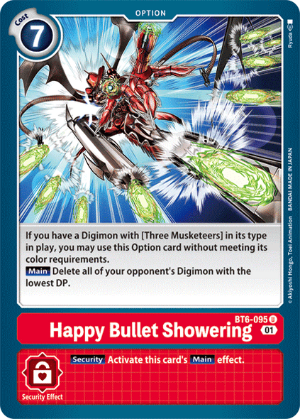 BT06-095 U, Happy Bullet Showering