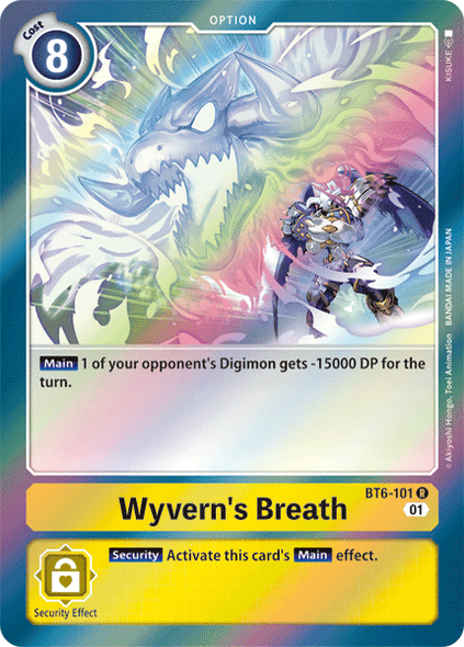 BT06-101 R, Wyvern's Breath
