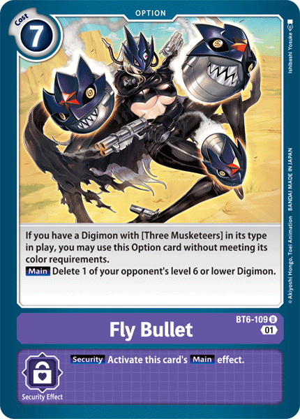 BT06-109 U, Fly Bullet