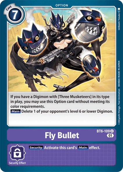 BT06-109 U, Fly Bullet