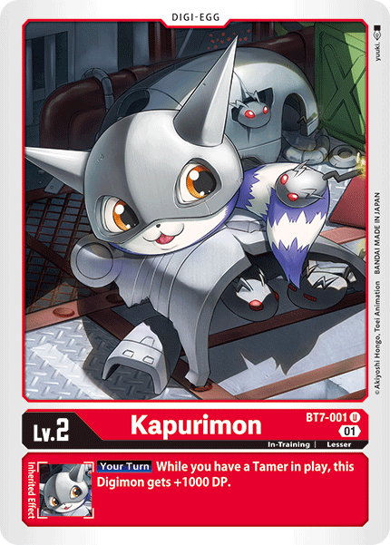 BT07-001 U, Kapurimon