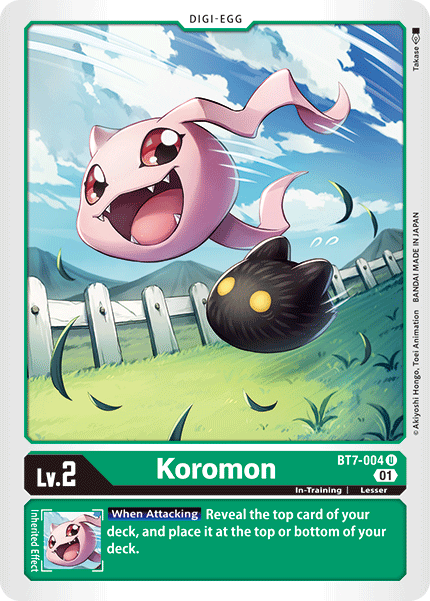 BT07-004 U, Koromon