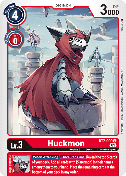 BT07-009 C, Huckmon