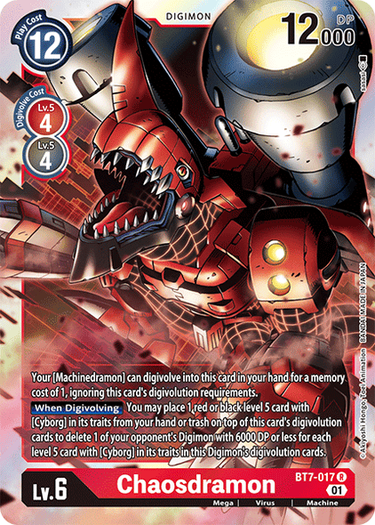 BT07-017 R, Chaosdramon