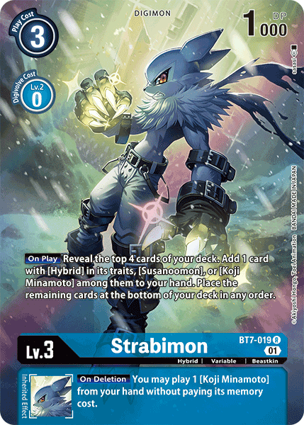 BT07-019 R, Strabimon (Alternate Art)