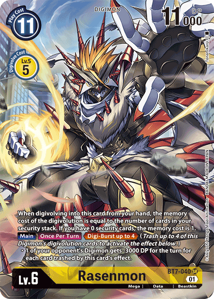 BT07-040 SR, Rasenmon (Alternate Art)