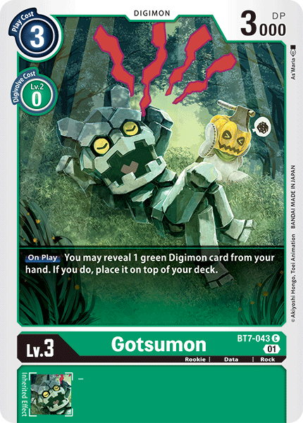 BT07-043 C, Gotsumon