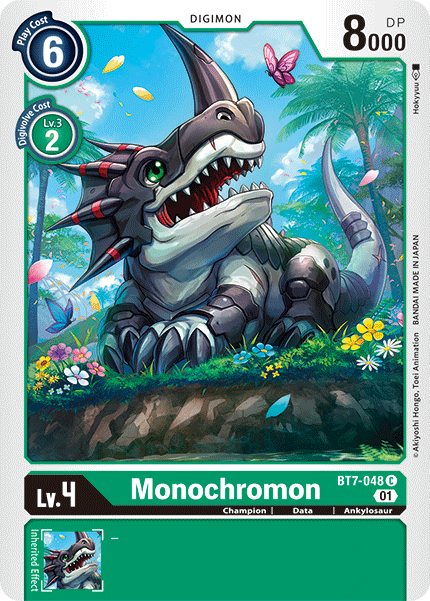 BT07-048 C, Monochromon