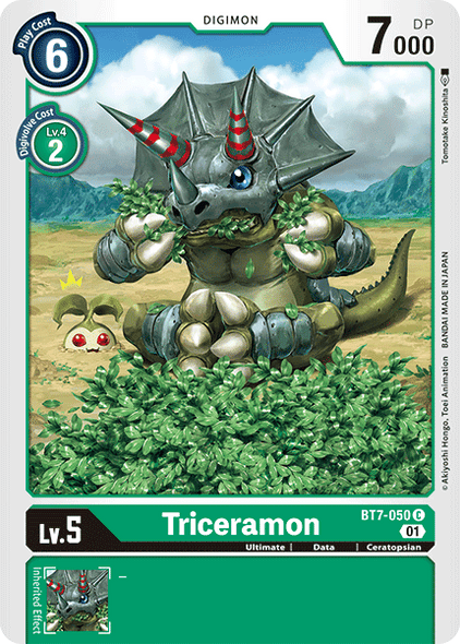 BT07-050 C, Triceramon
