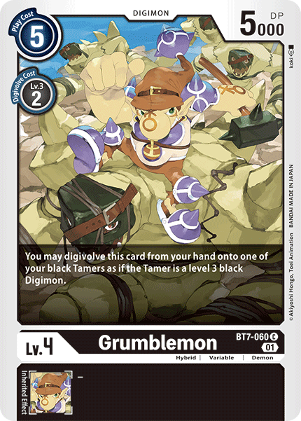 BT07-060 C, Grumblemon