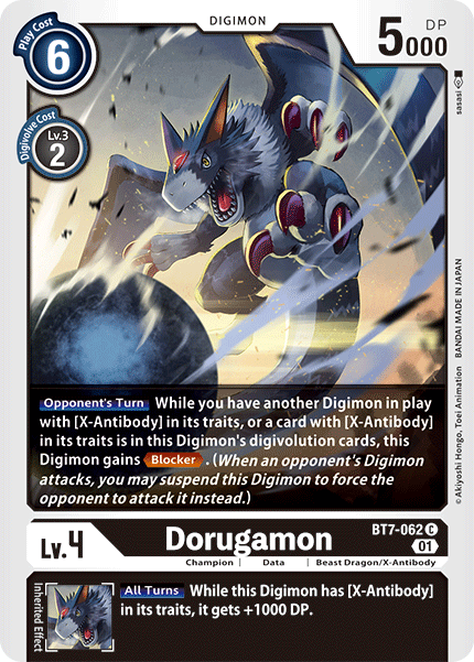 BT7-062 C, Dorugamon