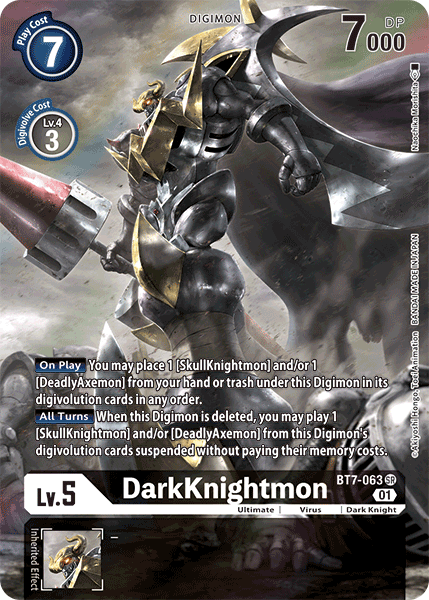 BT7-063 SR, DarkKnightmon (Alternate Art)