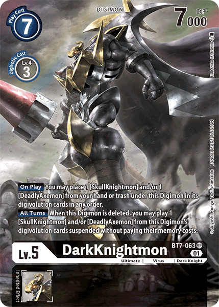BT07-063 SR, DarkKnightmon (Alternate Art)