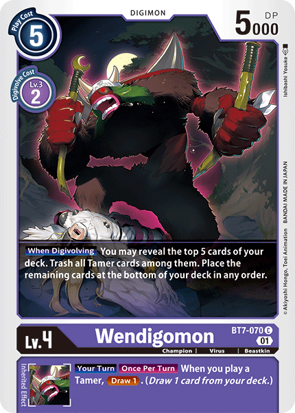 BT07-070 C, Wendigomon