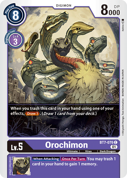 BT7-076 C, Orochimon