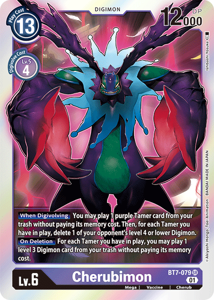 BT07-079 SR, Cherubimon