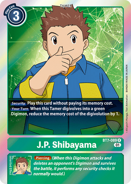 BT07-089 R, J.P. Shibayama