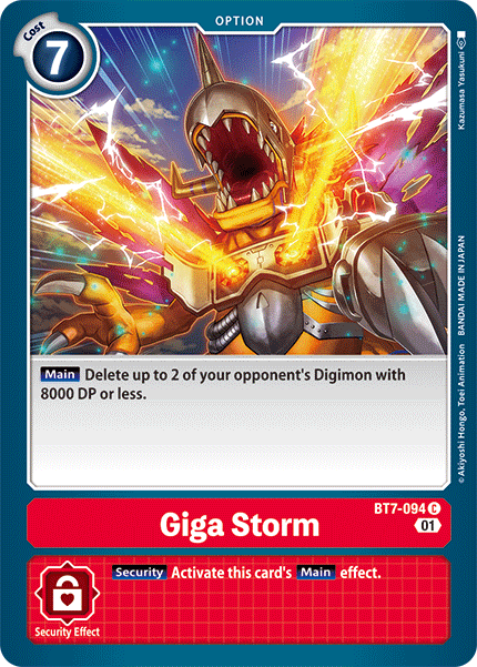 BT07-094 C, Giga Storm
