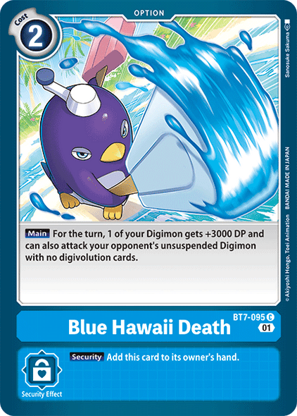 BT07-095 C, Blue Hawaii Death