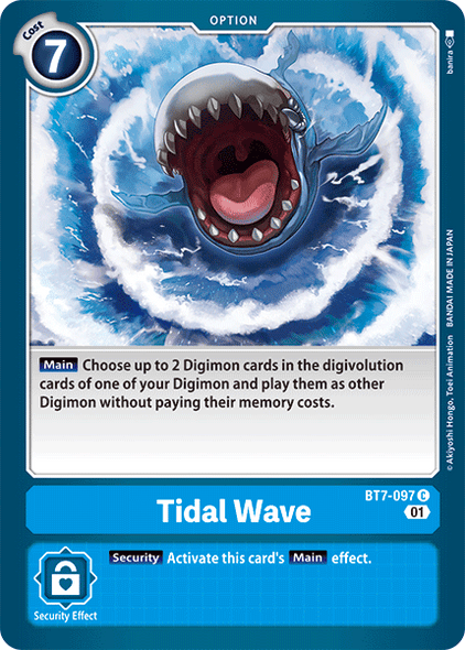 BT07-097 C, Tidal Wave