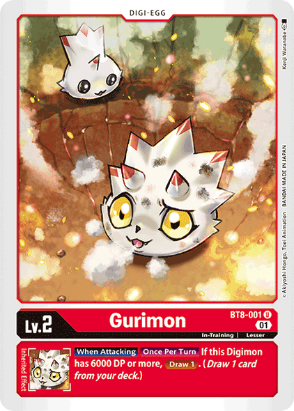 BT08-001 U, Gurimon