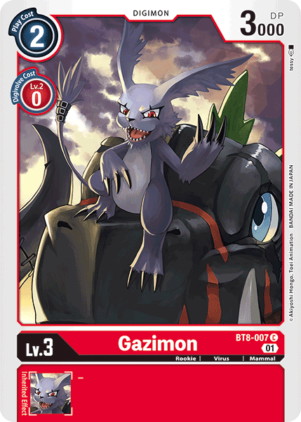 BT08-007 C, Gazimon
