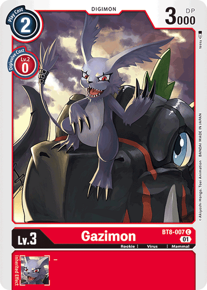 BT08-007 C, Gazimon
