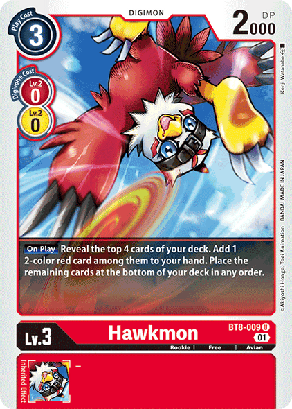 BT08-009 U, Hawkmon