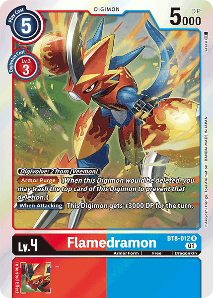 BT08-012, R, Flamedramon