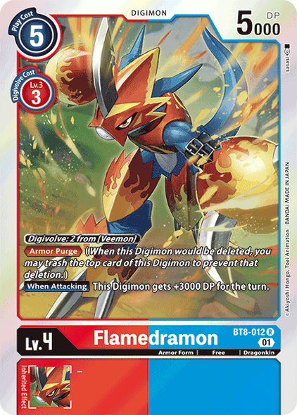 BT08-012, R, Flamedramon