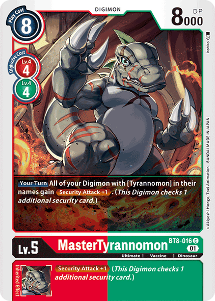 BT08-016 C, MasterTyrannomon