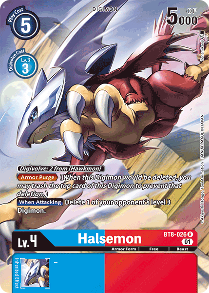 BT08-026 R, Halsemon (Alternate Art)