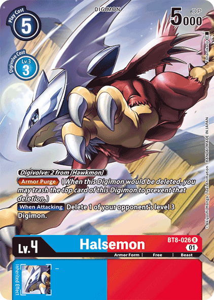 BT08-026 R, Halsemon (Alternate Art)