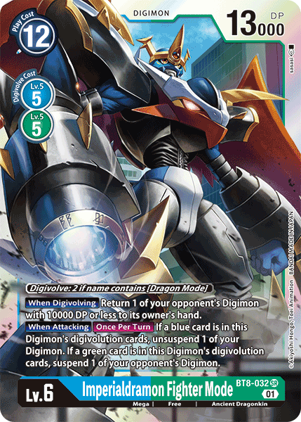 BT08-032 SR, Imperialdramon Fighter Mode