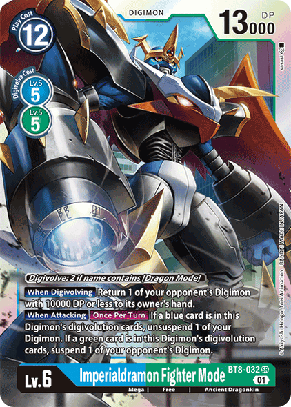 BT08-032 SR, Imperialdramon Fighter Mode