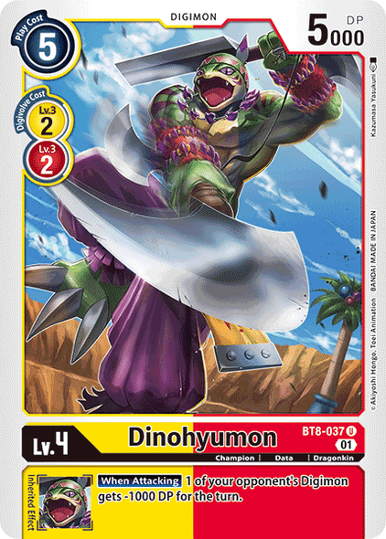BT08-037 U, Dinohyumon